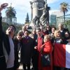 La Comunidad Peruana celebró el Día la Independencia en Plaza San Martín: "Es una oportunidad de estrechar más lazos"