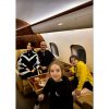 Así es por dentro el lujoso avión privado en el que Wanda Nara y Mauro Icardi regresaron a Turquía