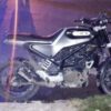 Tuvo un accidente cuando iba en la moto en La Plata y terminó detenido porque era robada