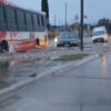 Crecida del Río de la Plata y demoras en el escurrimiento en Abasto