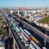 Demoras y largas filas por un accidente en la Autopista La Plata - Buenos Aires