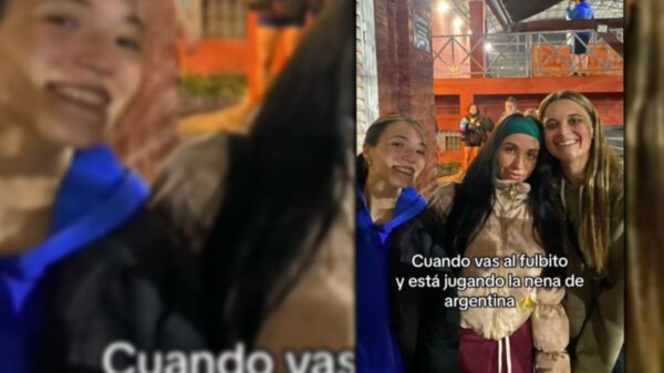 María Becerra volvió a demostrar su fanatismo por el fútbol y sorprendió a todos