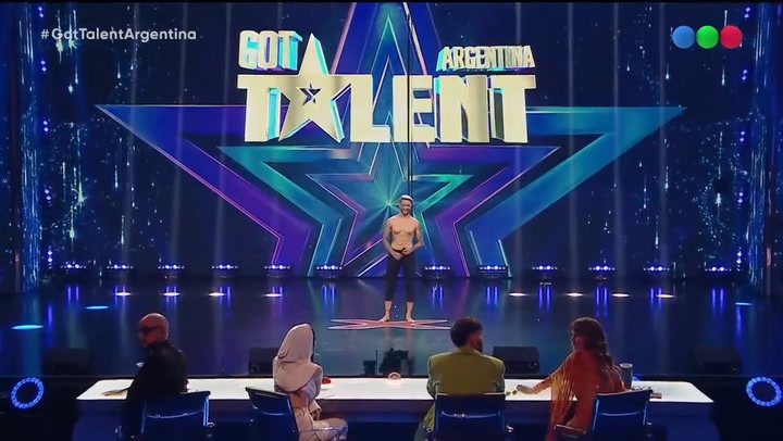 Florencia Peña incomodó a un participante de Got Talent Argentina con sus elogios sobre su físico y recibió críticas en las redes