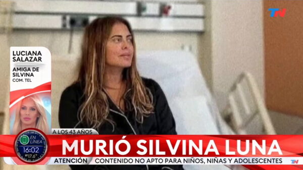 Luciana Salazar estalló en llanto por la muerte de Silvina Luna: “Siento mucha bronca e impotencia”