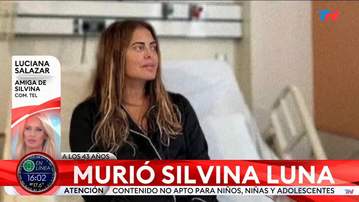 Luciana Salazar estalló en llanto por la muerte de Silvina Luna: “Siento mucha bronca e impotencia”