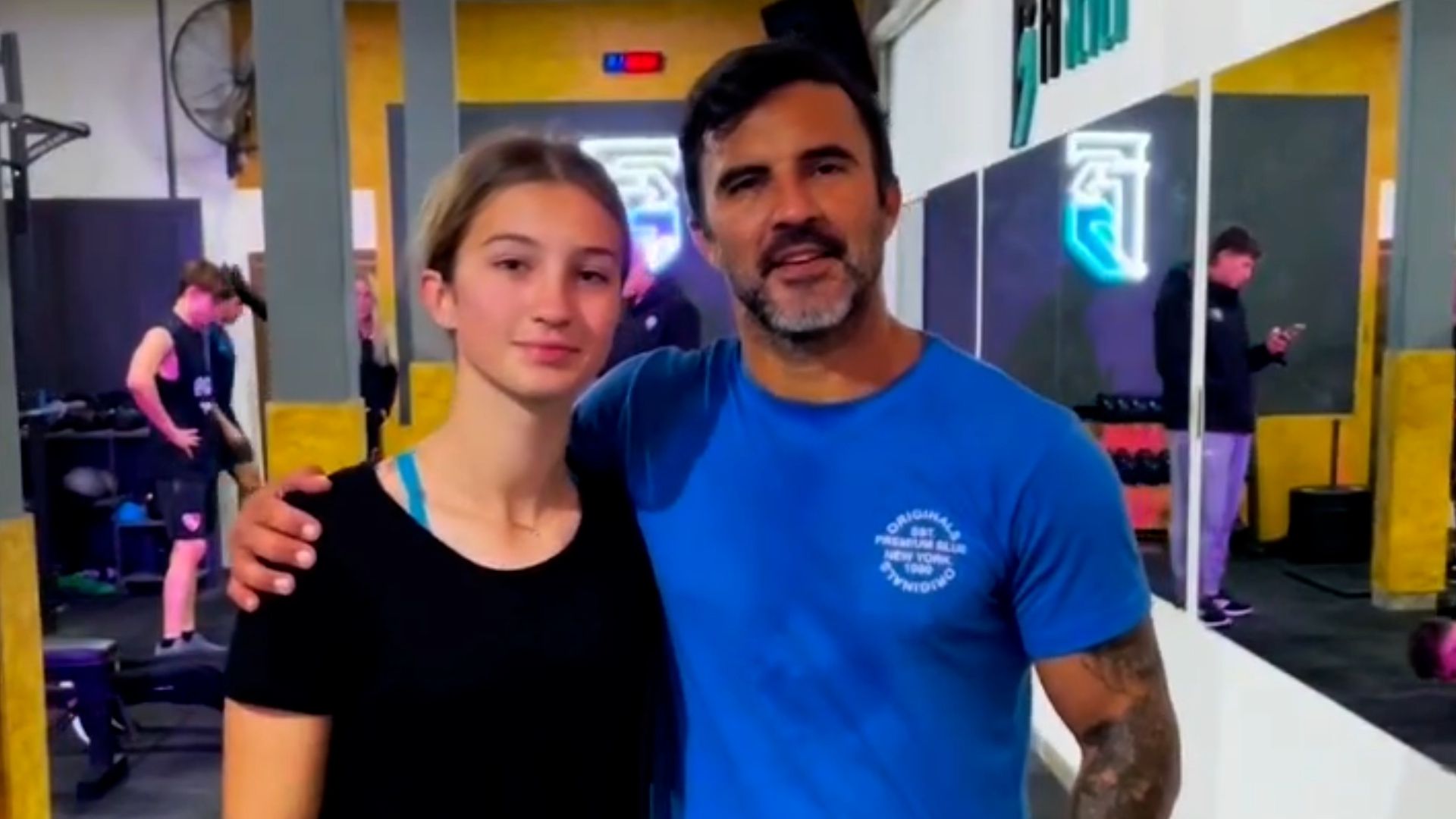 Fabián Cubero acompañó a su hija Indiana a modelar: la reacción de Nicole Neumann