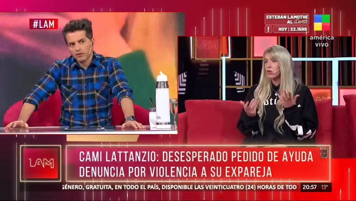Camila Lattanzio denunció que su exnovio rompió la perimetral: “Estoy asustada”