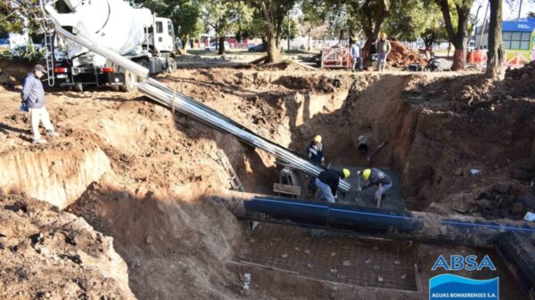 ABSA realizará tareas en el Acueducto Norte y faltará agua en zonas de La Plata