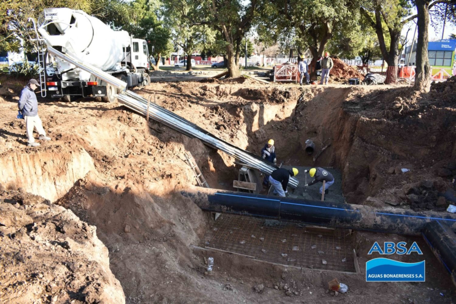 ABSA realizará tareas en el Acueducto Norte y faltará agua en zonas de La Plata