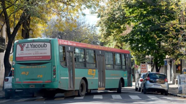 Apedrearon a un micro en La Plata