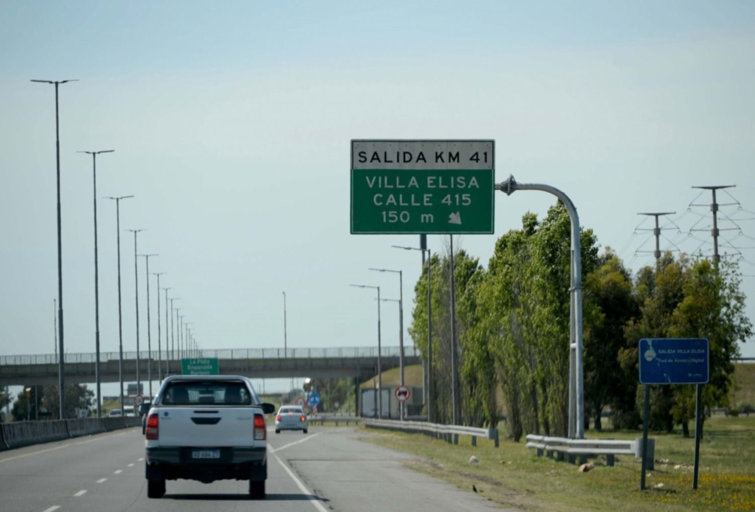 Cerrarán el acceso a la Autopista La Plata - Buenos Aires por una obra de pavimentación