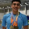 Un nadador platense de 15 años obtuvo cuatro medallas en Río de Janeiro