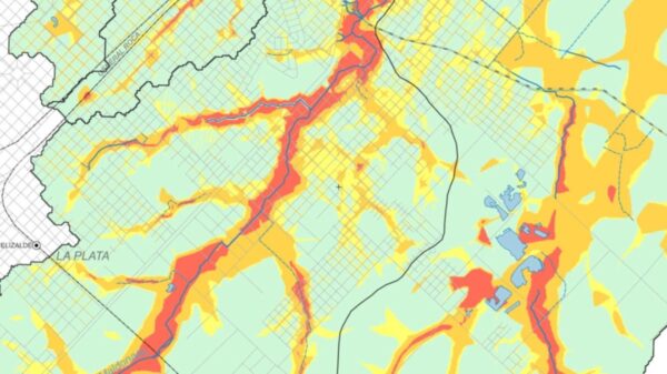 Provincia actualizó los mapas de peligrosidad de las cuencas con cinco zonas de La Plata