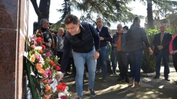 La UCR platense homenajeó a Balbín en un nuevo aniversario de su muerte