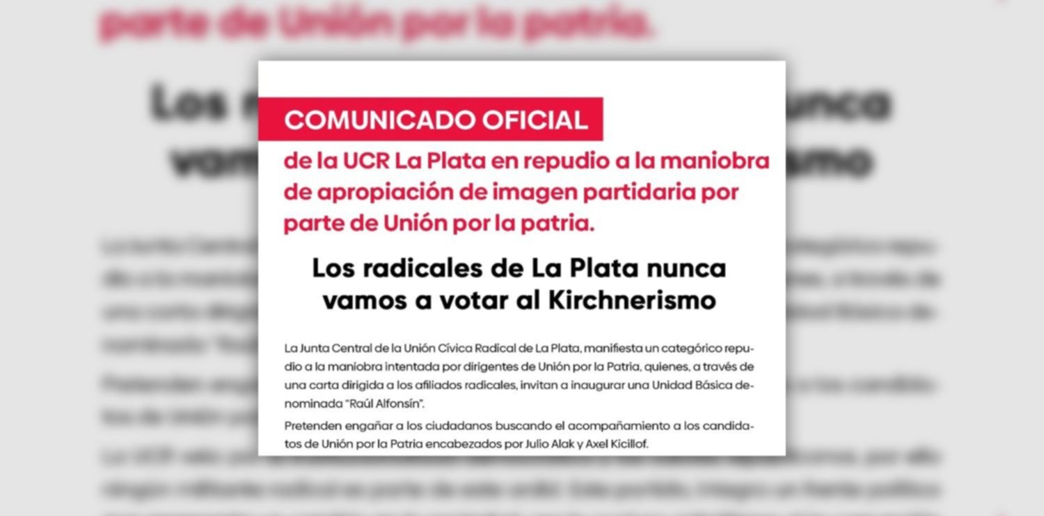 "Los radicales nunca vamos a votar al kirchnerismo"