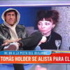 Antes de debutar en el Bailando 2023 Tomas Holder fue a Intrusos: no quiso sacarse la capucha y se enfrentó en vivo al panel