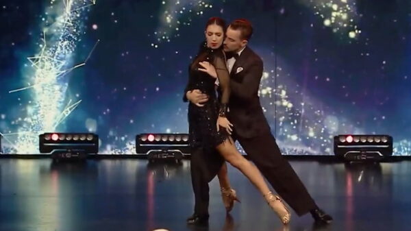 Baile y seducción: la pareja de tango que impactó en Got Talent Argentina y logró el botón dorado