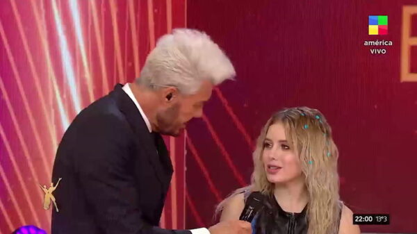 Coti Romero se cruzó con el Conejo Quiroga en su debut en el Bailando 2023: “Lo amo con todo mi ser”