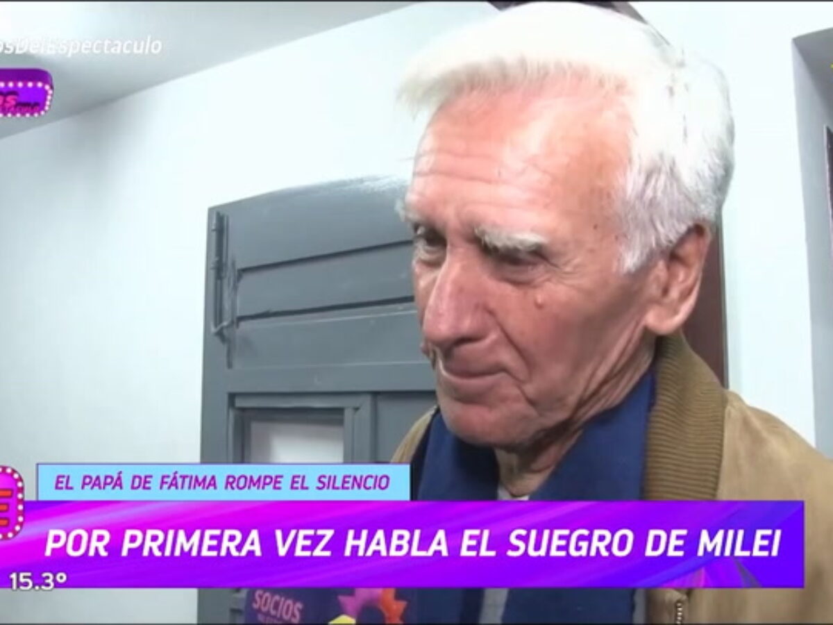 El padre de Fátima Florez dijo que aún no conoce a Javier Milei y aseguró:  “A Norberto Marcos lo aprecio mucho” – Radio La Plata