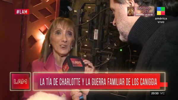 Explosivas declaraciones de la tía de Charlotte Caniggia: “A Mariana Nannis nada le viene bien