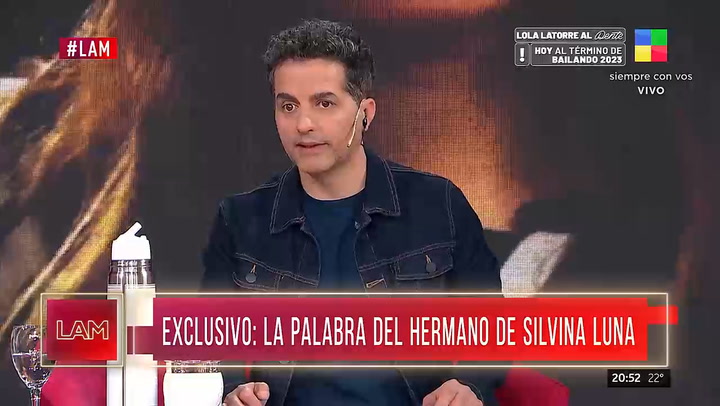 Habló el hermano de Silvina Luna: la confesión sobre los últimos días de la modelo y la iniciativa solidaria que idearon juntos