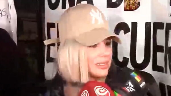 Stefy Xipolitakis lloró en la marcha contra Aníbal Lotocki y contó qué tiene en su cuerpo: “Me puedo morir mañana”