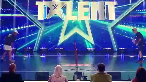 Un jugador de tenis para ciegos y su entrenador maravillaron al jurado de Got Talent Argentina