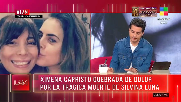 Ximena Capristo estalló en llanto al recordar su último encuentro con Silvina Luna: “Me pidió que siguiera con Gustavo”